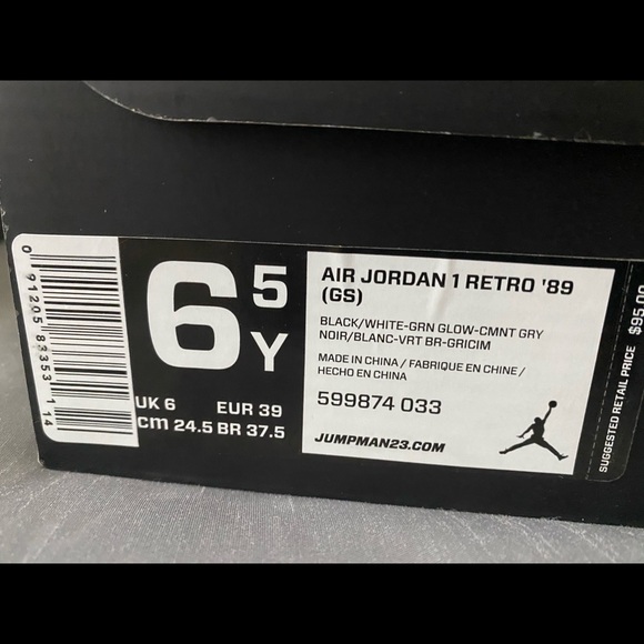 Air Jordan retro 1 89” - Picture 2 of 2